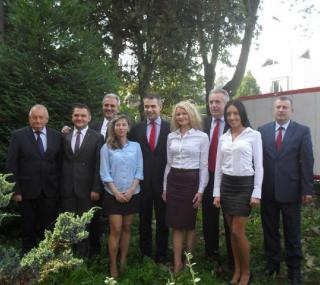 od lewej : Z.Włodarek, D.Witoń, T.Grochowski, K.Majewska, K.Gawkowski, K.Pawliczak, L.Aleksandrzak, A. Kowalkiewicz - Oligny, A.Szymczak