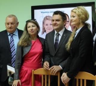 od lewej Z.Włodarek, K.Majewska, D.Witoń, K.Pawliczak, T.Grochowski