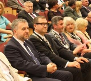1 od lewej: dziekan M. Śmiałek