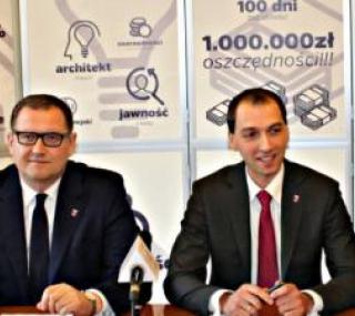 od lewej Karolina Pawliczak, Grzegorz Sapiński, Piotr Kościelny, Artur Kijewski
