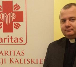 ks. Jacek Andrzejczak, dyrektor Caritas Diecezji Kaliskiej