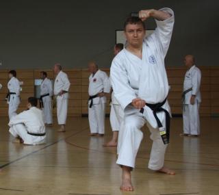 Grzegorz Kuroszczyk - policjant i mistrz karate