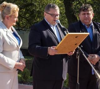 od lewej M. Wodzińska, K. Grabowski, P. Walkowski