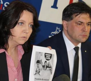 Joanna Lichocka i Piotr Kaleta / posłowie PiS