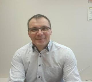 na fot. Robert Mikołajczak / kierownik CEW w Marszewie