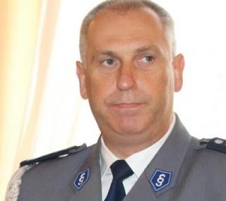 na fot.: insp. Dariusz Bieniek / komendant kaliskiej policji