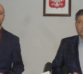 na fot. od lewej: Sławomir Chrzanowski / kaliski radny miejski / Platforma Obywatelska; Mariusz Witczak / poseł RP / Platforma Obywatelska