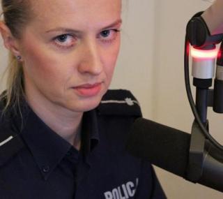 na fot.: mł.asp. Anna Jaworska-Wojnicz / rzecznik kaliskiej policji.