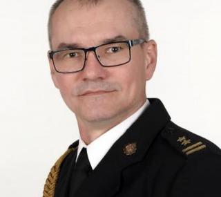 na fot.: bryg. Dariusz Byliński / Zastępca Komendanta Miejskiego Państwowej Straży Pożarnej w Kaliszu