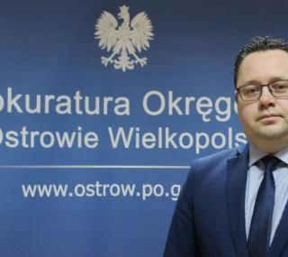 na fot.: Maciej Meler / rzecznik prasowy Prokuratury Okręgowej w Ostrowie Wielkopolskim