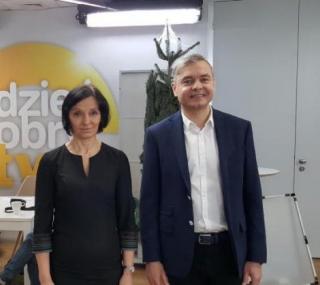 na fot.: Katarzyna Bierła / kierownik neonatologii, Witold Miaśkiewicz / szef chirurgii dziecięcej
