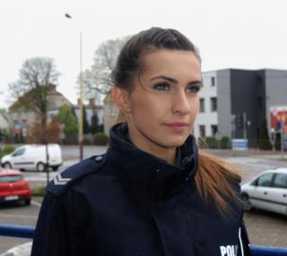 na fot. st. sierż. Małgorzata Łusiak / rzecznik ostrowskiej policji