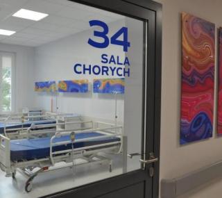 na fot.: nowe oddziały w ostrowskim szpitalu