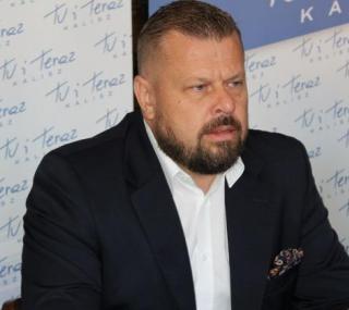 na fot.: Zbigniew Maj / kandydat na prezydenta stowarzyszenia "Tu i Teraz"