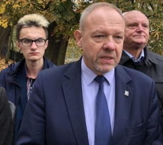 na fot.: Jerzy Kozłowski / kandydat Kukiz'15 na prezydenta Kalisza