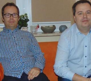 na fot.: Michal i Błażej Kaczmarek