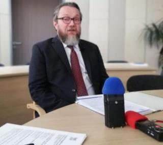 na fot.: prof. UAM dr hab. Piotr Łuszczykiewicz / dziekan WP-A UAM w Kaliszu