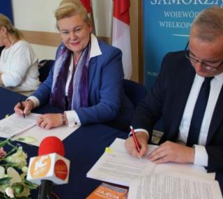 na fot.: Marzena Wodzińska / członek Zarządu Województwa Wielkopolskiego