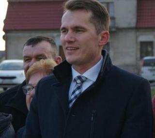 na fot. Grzegorz Kaczmarek / nowy burmistrz Stawiszyna