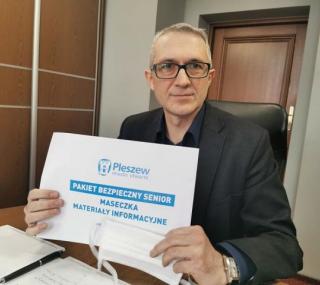 na fot.: Arkadiusz Ptak / burmistrz Pleszewa; fot. Aanna Bogacz