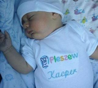 na fot. Mały pleszewianin Kacper Gradecki