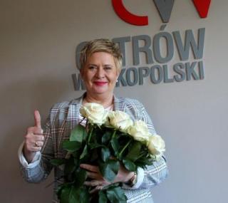 na fot.: prezydent Beata Klimek