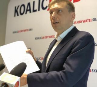 na fot.: Mariusz Witczak / poseł Koalicji Obywatelskiej