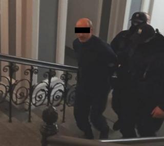 na fot. Wojciech O. / podejrzany