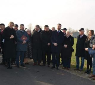 na fot. oficjalne otwarcie mostu Bobrowniki-Kopeć / Maksymilian Ptak FB