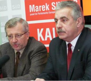 jeszcze razem: Marek Siwiec, Leszek Aleksandrzak (fot. arch.)