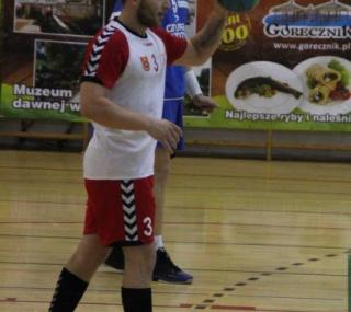 Arkadiusz Galewski, autor zwycięskiej bramki dla KPR Ostrovia