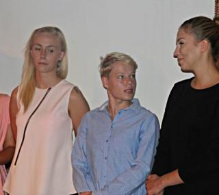 na fot.: od lewej: Agata Stępień, Monika Jasnowska, Martyna Cebulska i Klaudia Sosnowska