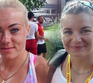 na fot. od lewej: Marta Walczykiewicz, Katarzyna Kołodziejczyk / KTW Kalisz