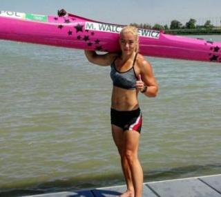 na fot. Marta Walczykiewicz na MŚ w Racicach