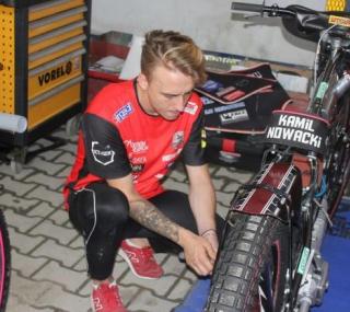 na fot. Kamil Nowacki, wychowanek gorzowskiego klubu, który występuje w Arged Malesa TŻ Ostrovia