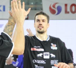 na fot.: Josip Sobin w Toruniu zagrał świetne spotkanie.