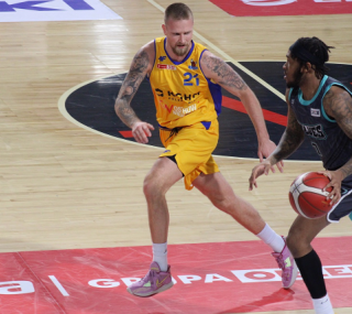 na fot. Pod koniec stycznia BM Stal grała już z BC Wolves. Czy taki też będzie wielki finał ENBL?