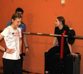 na fot.: medalową nadzieją ostrowian jest oczywiście Olga Szlachta (z lewej)