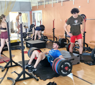 na fot. Żeby zdobywać medale, na treningach trzeba wylewać sporo potu