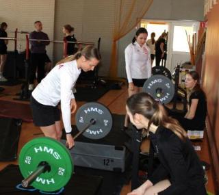 na fot.: oby ciężka praca na treningach zaowocowała medalami HMP
